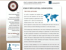 Tablet Screenshot of consulting.itg4.com